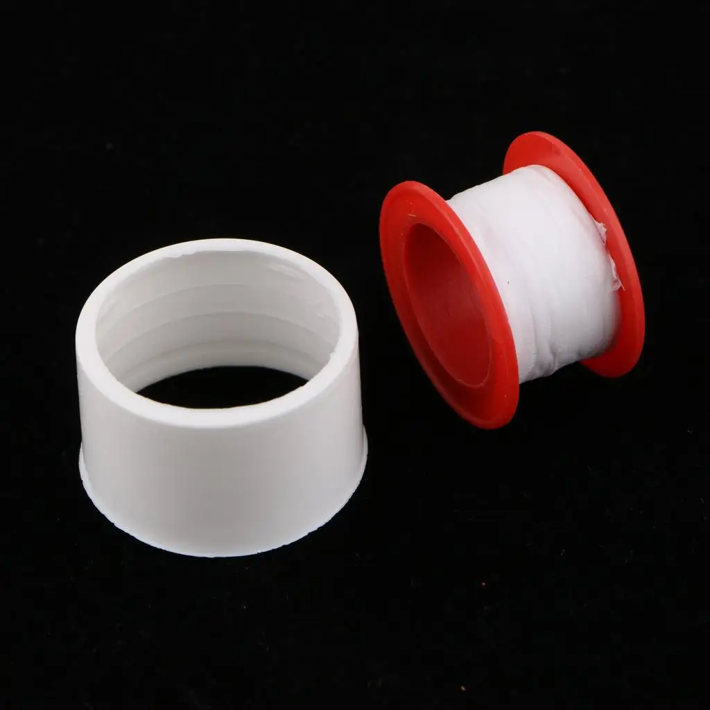 10 rotoli 1m nastro in PTFE bianco guarnizione filettata raccordo nastro idraulico dell'acqua