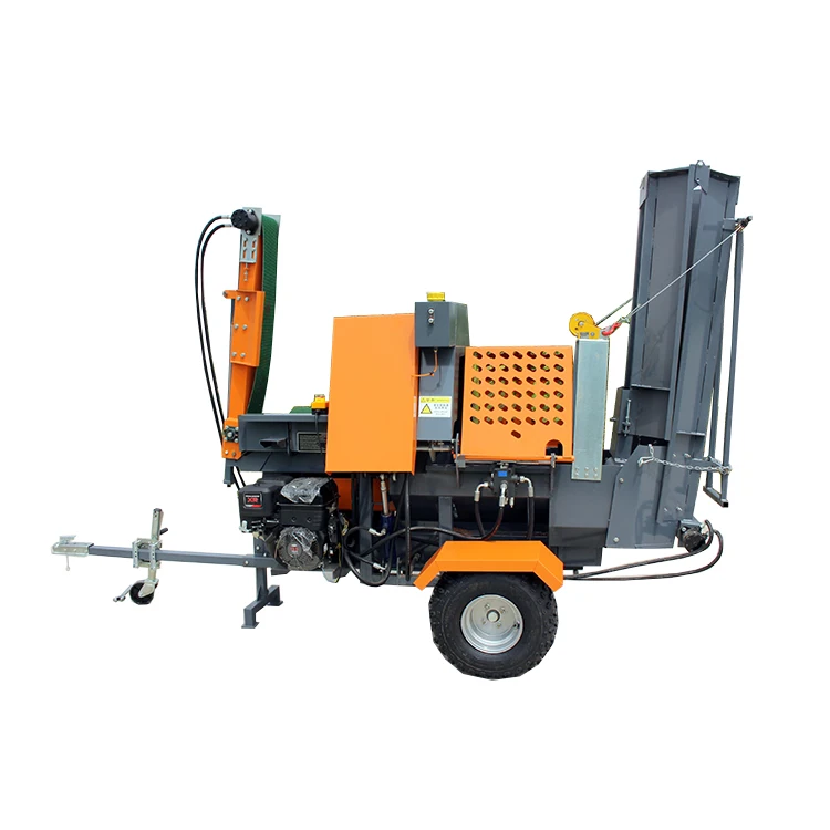 -For Wholesale Low Price High Quality Firewood Processor Mechanical Log Splitter Guillotine Log Splitter*