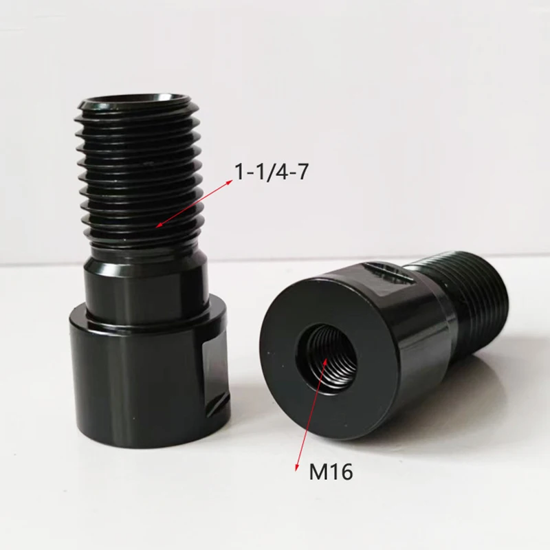 

M22 to 1-1/4-7 & M16 to 1-1/4-7 Thread Conversion Head, Water Drill Thread Adapter
