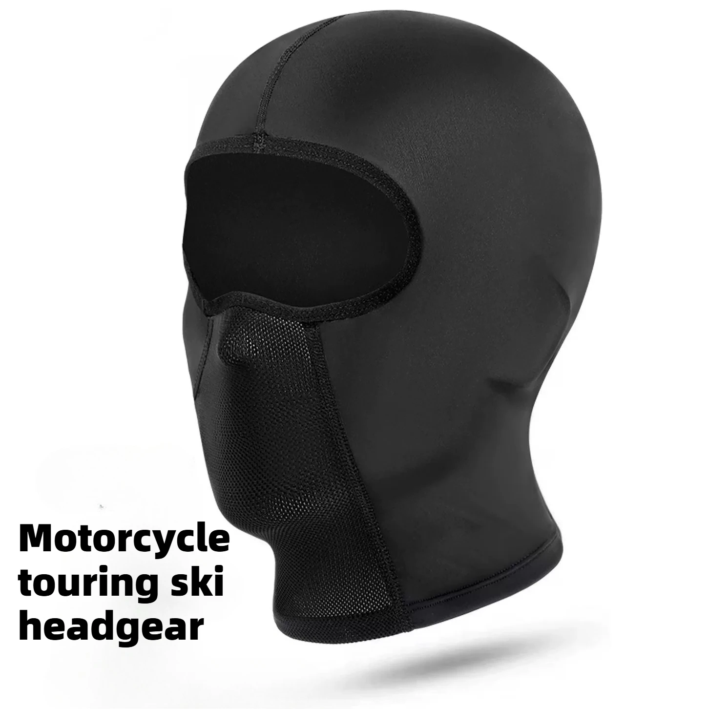 Motorcycle Balaclava Full Face Mask, Breathable Motorbike Helmet Liner, Windproof Dustproof Ski Cycling Headgear