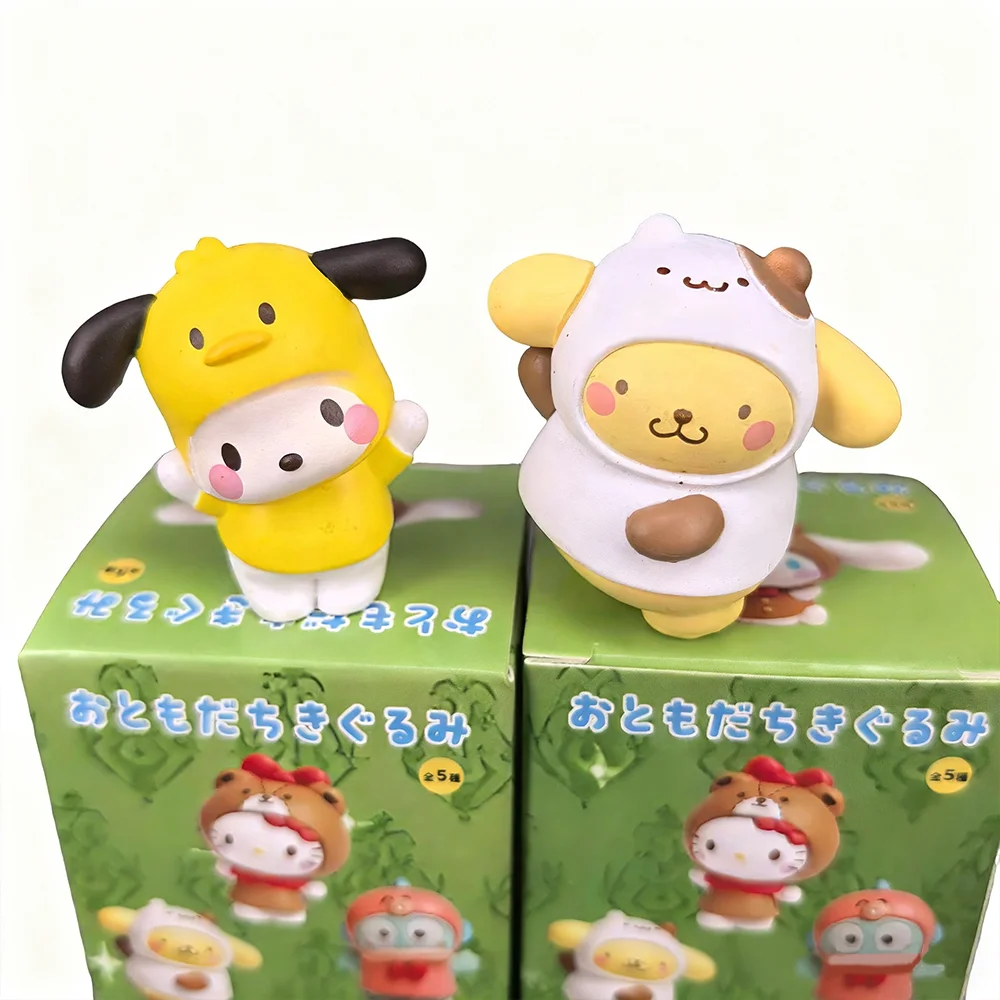 ブラインドボックス かわいいアニメ クロミ シナモロール マイメロディ アクションフィギュア おもちゃ デスクトップデコレーション 誕生日プレゼント