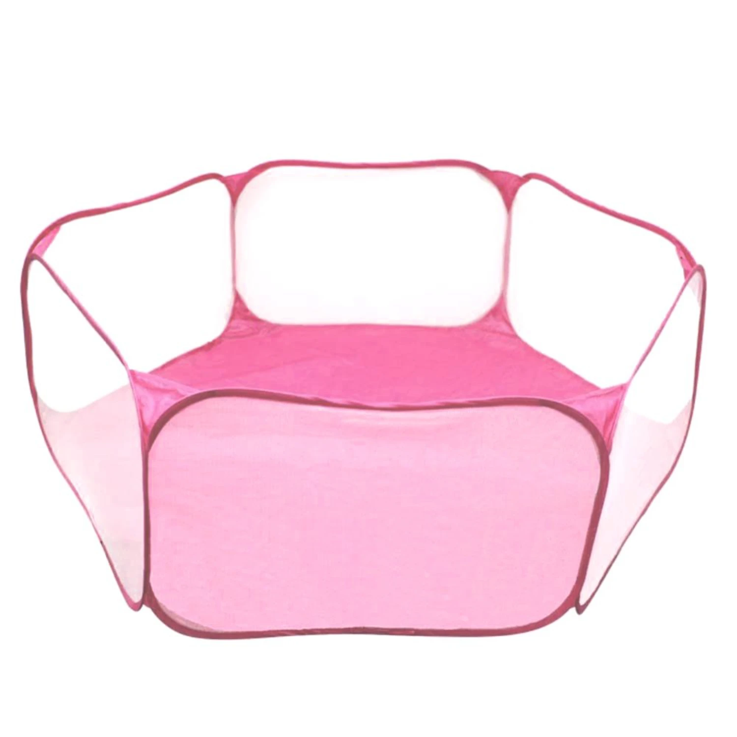 

Guinea Pig Playpen - Portable, Breathable & Transparent Fence for Small Pets