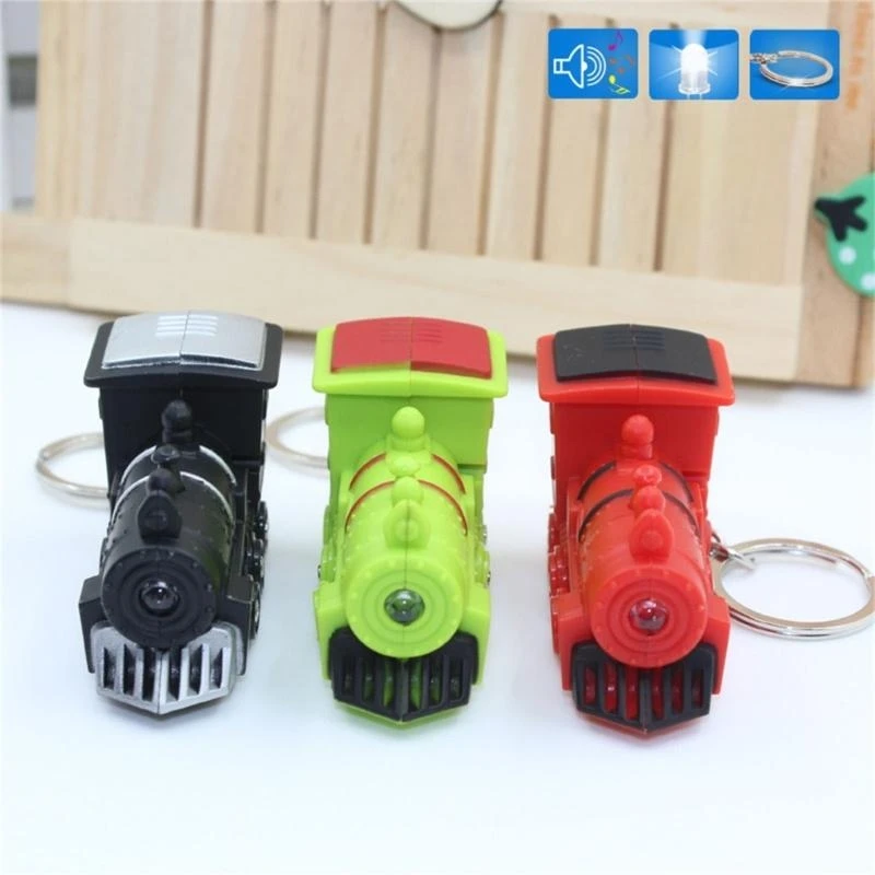 

Train Pendant Keyring Decorative Keychain Hanging Ornaments Car Chain