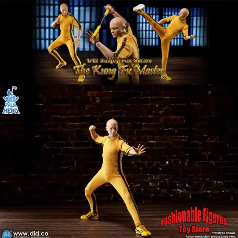 

The Simply Fun Series DID SF80002 1/12 Male Soldier The Kung Fu Master Dolls Full Set 6" Action Figure Best Collection Figure