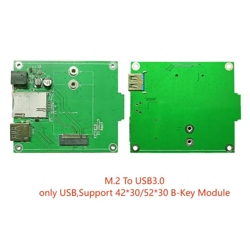 Плата адаптера M.2-USB 3,0 MINIPCIE-USB MINIPCIE-Type-c M.2-minipcie