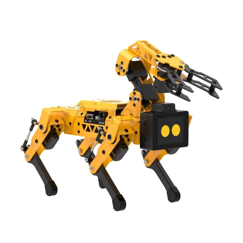 Hiwonder ESP32 4 DOF MechDog مع ذراع روبوت AI نموذج كبير للكلام البصرية الاستيلاء على روبوت قابل للبرمجة مفتوح المصدر