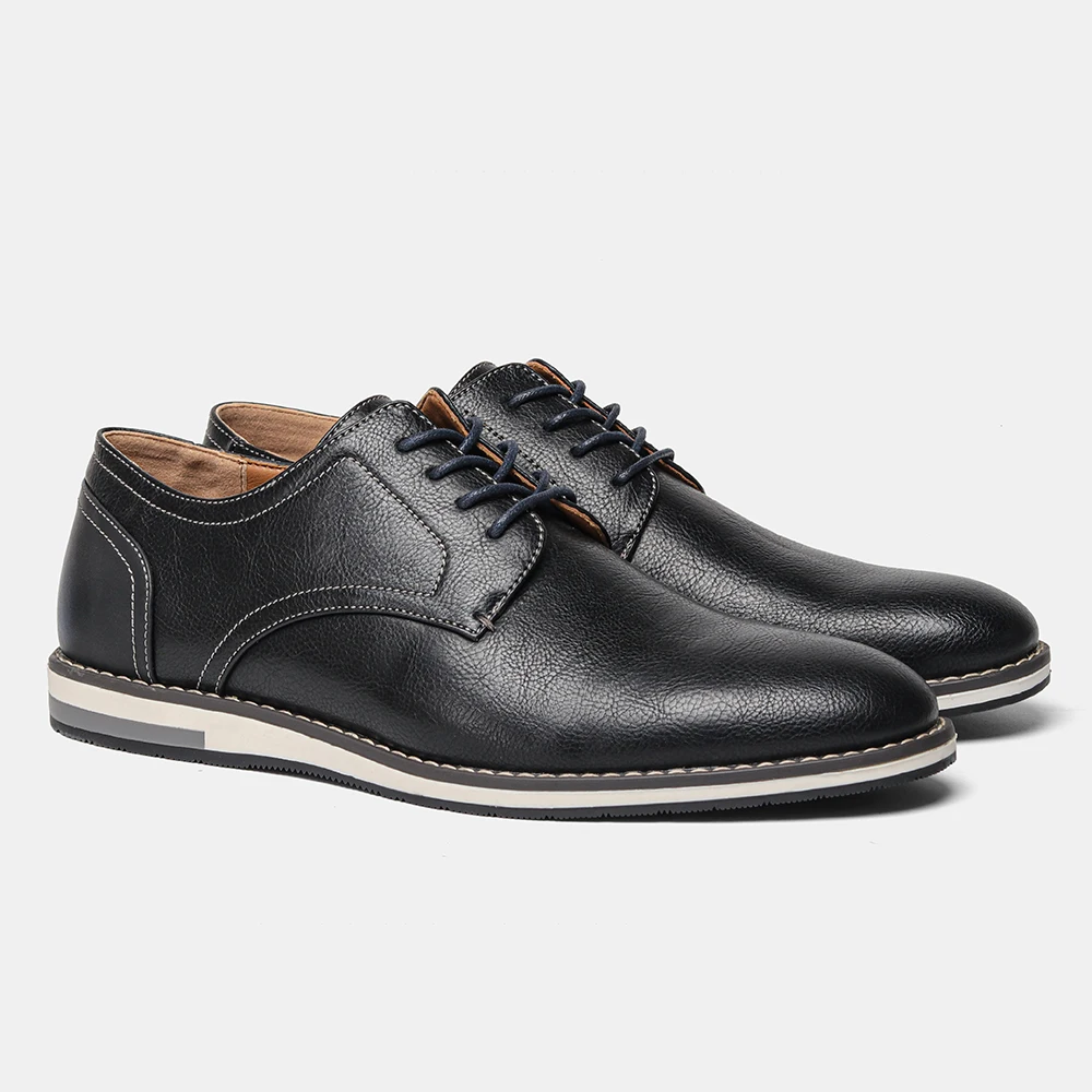 7-13 men casual shoes fashion comfortable 2024 brand leather loafer men