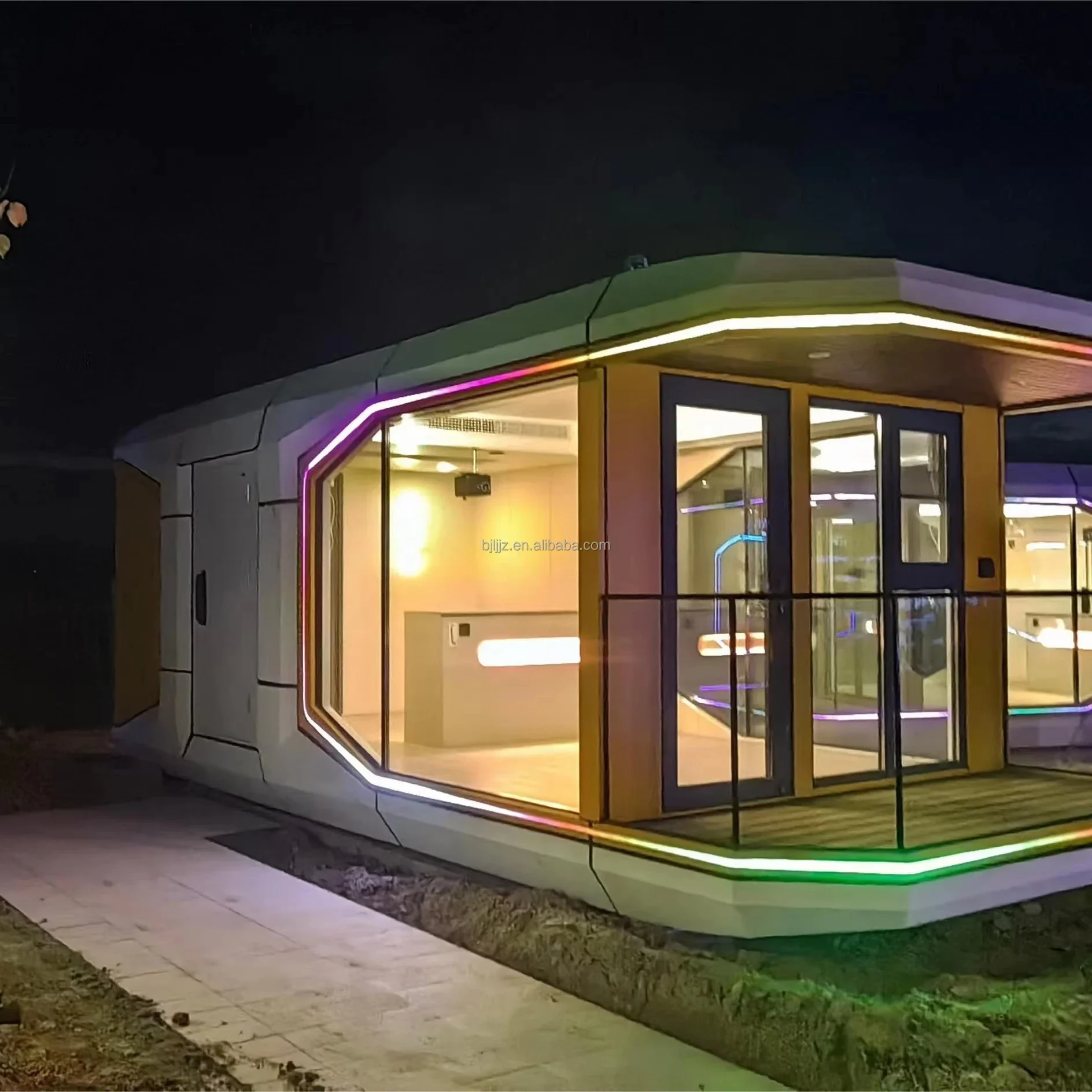 2024 New S50 Expandable Steel Structure Capsule House Fast Construction Green Container for Home/Cabin/Hotel/Villa/Office Use