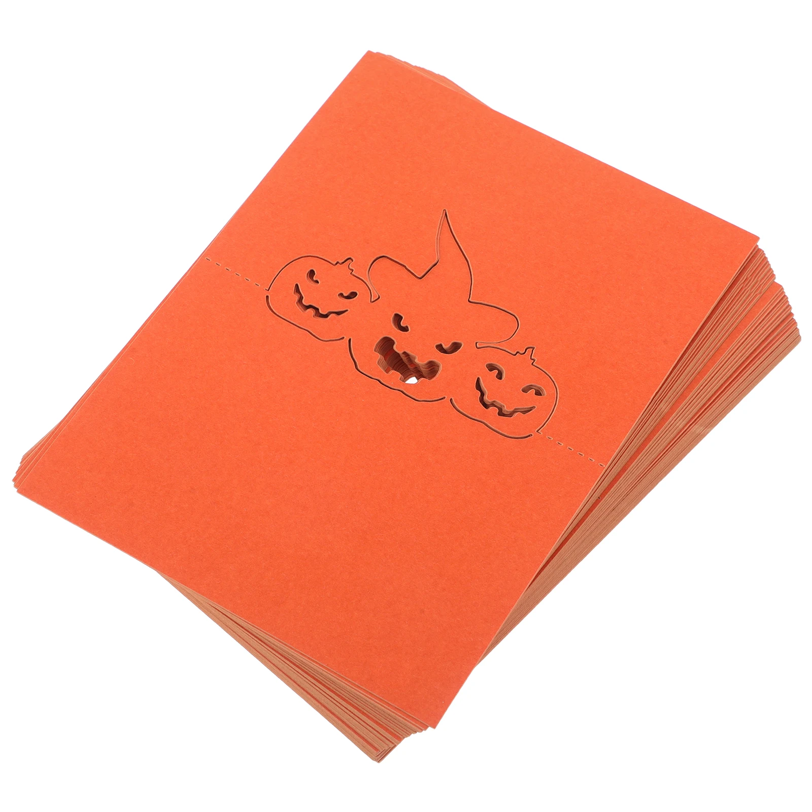 

50Pcs Halloween Pumpkin Place Cards Rustic Fall Dinner Banquet Name Tags for Thanksgiving Table Decorations Harvest Table Cards