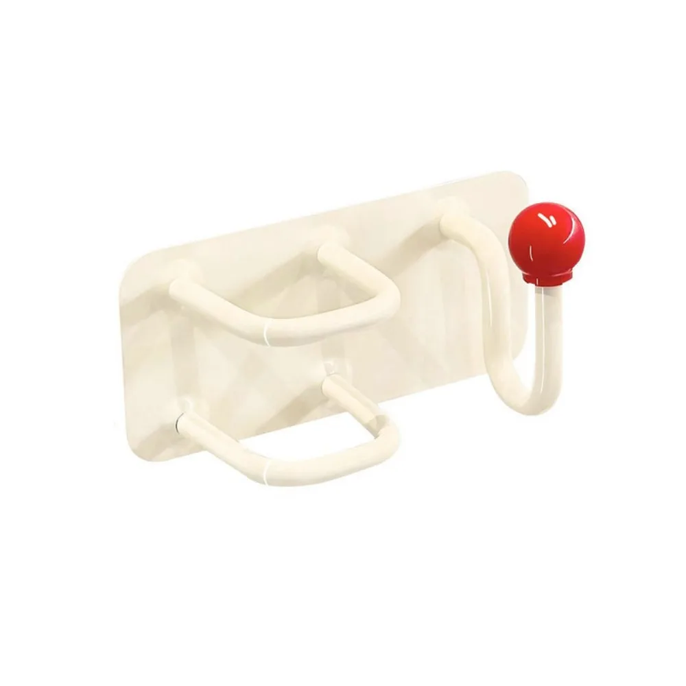 

Multi-functional Wall Mounted Headband Hook Waterproof Punch-Free Storage Rack Self Adhesive Jewelry Hook Bag