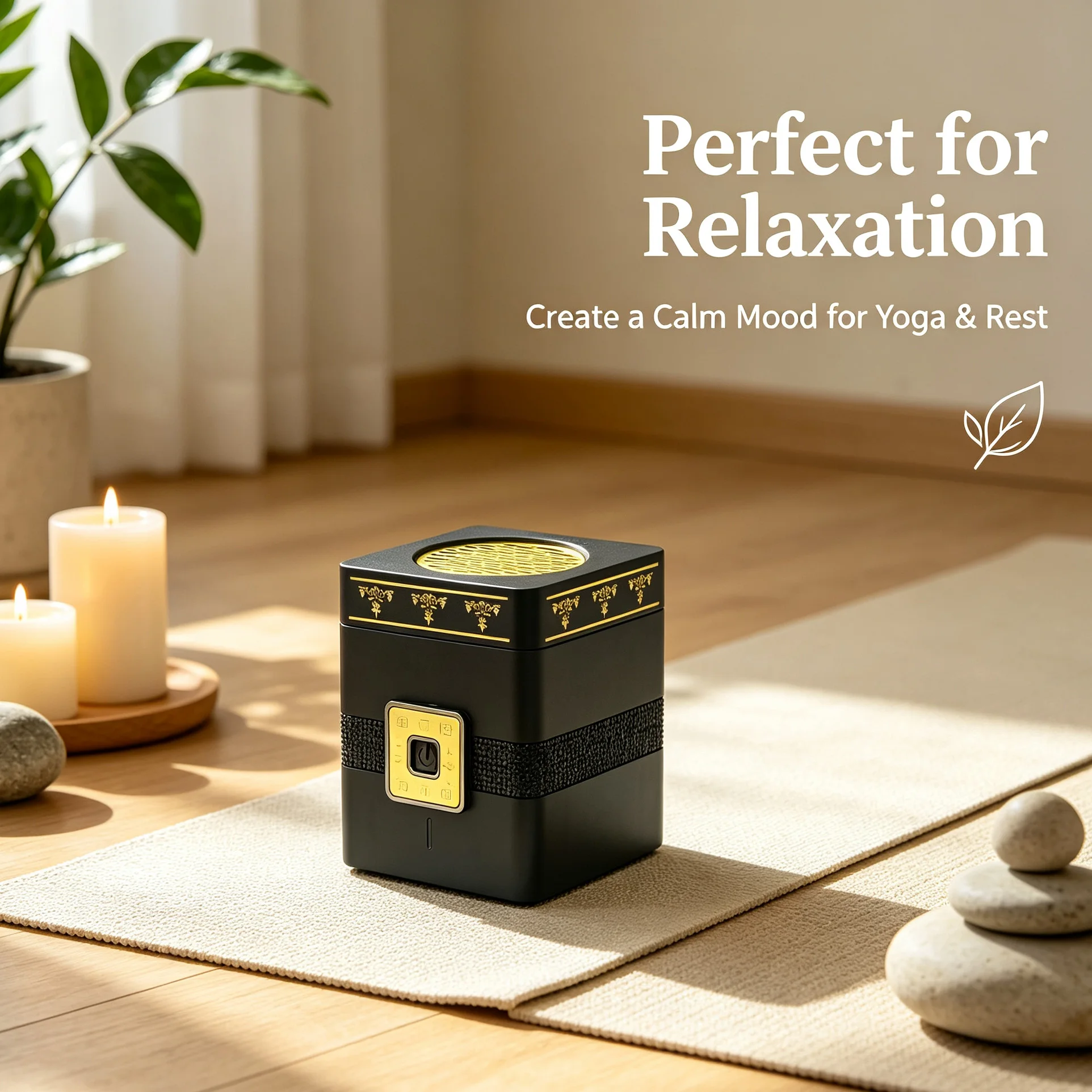 New USB Rechargeable Household Middle Eastern Aromatherapy Machine Portable Electric Incense Burner