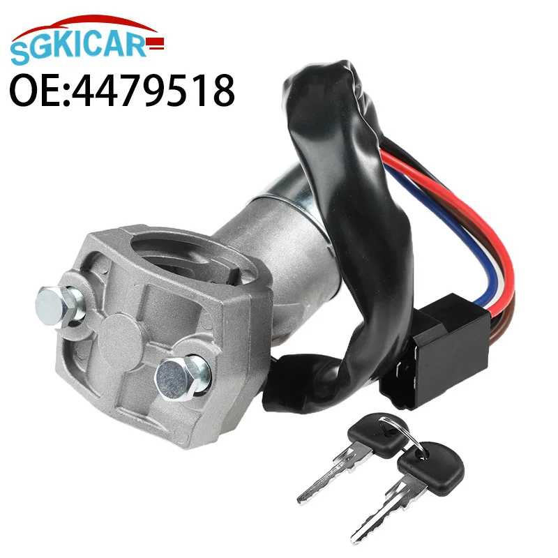4479518 Автомобильный цилиндр замка зажигания и ключ переключателя для Fiat Panda Ducato Citroen C25 для Peugeot J5 1981-1994 RB02-01011 ZF04479518
