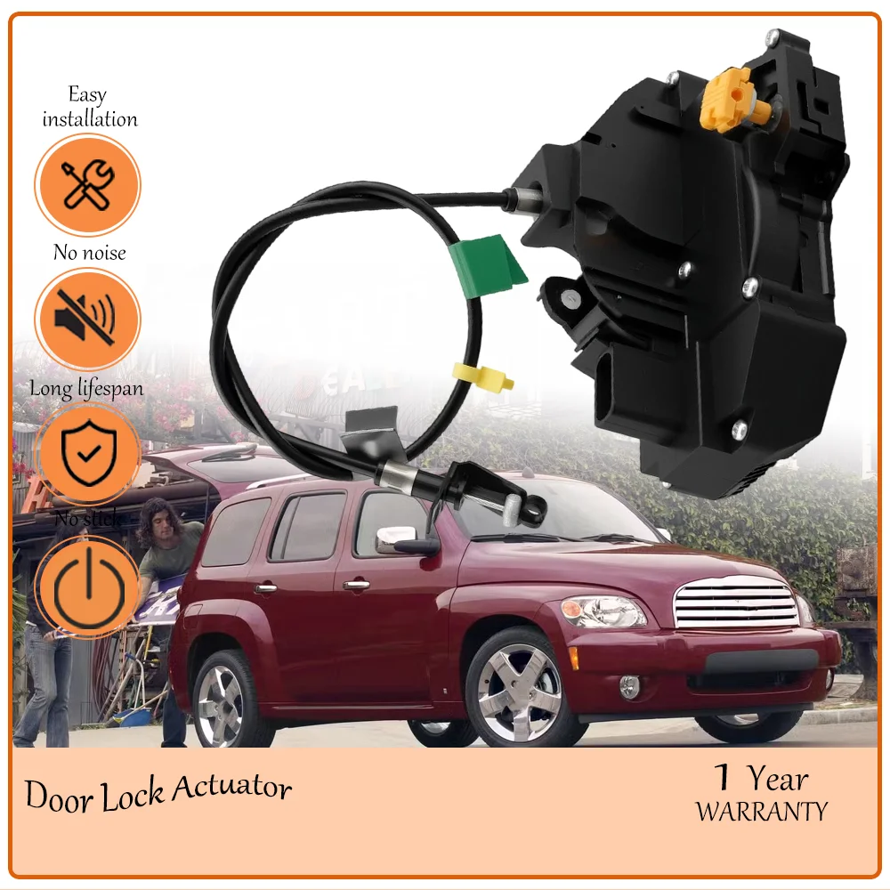 

Rear Right Side Door Lock Latch Actuator With pull cord,Fit to Chevrolet HHR 2006-2011 Some Models,oe 15287140,15816857,15893379