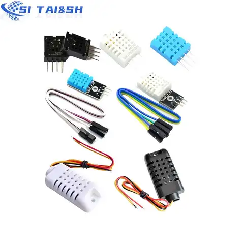 DHT11 Digital Temperature and Humidity Sensor  DHT22 AM2302B AM2301 AM2320 Temperature and Humidity Sensor For Arduino AM2302