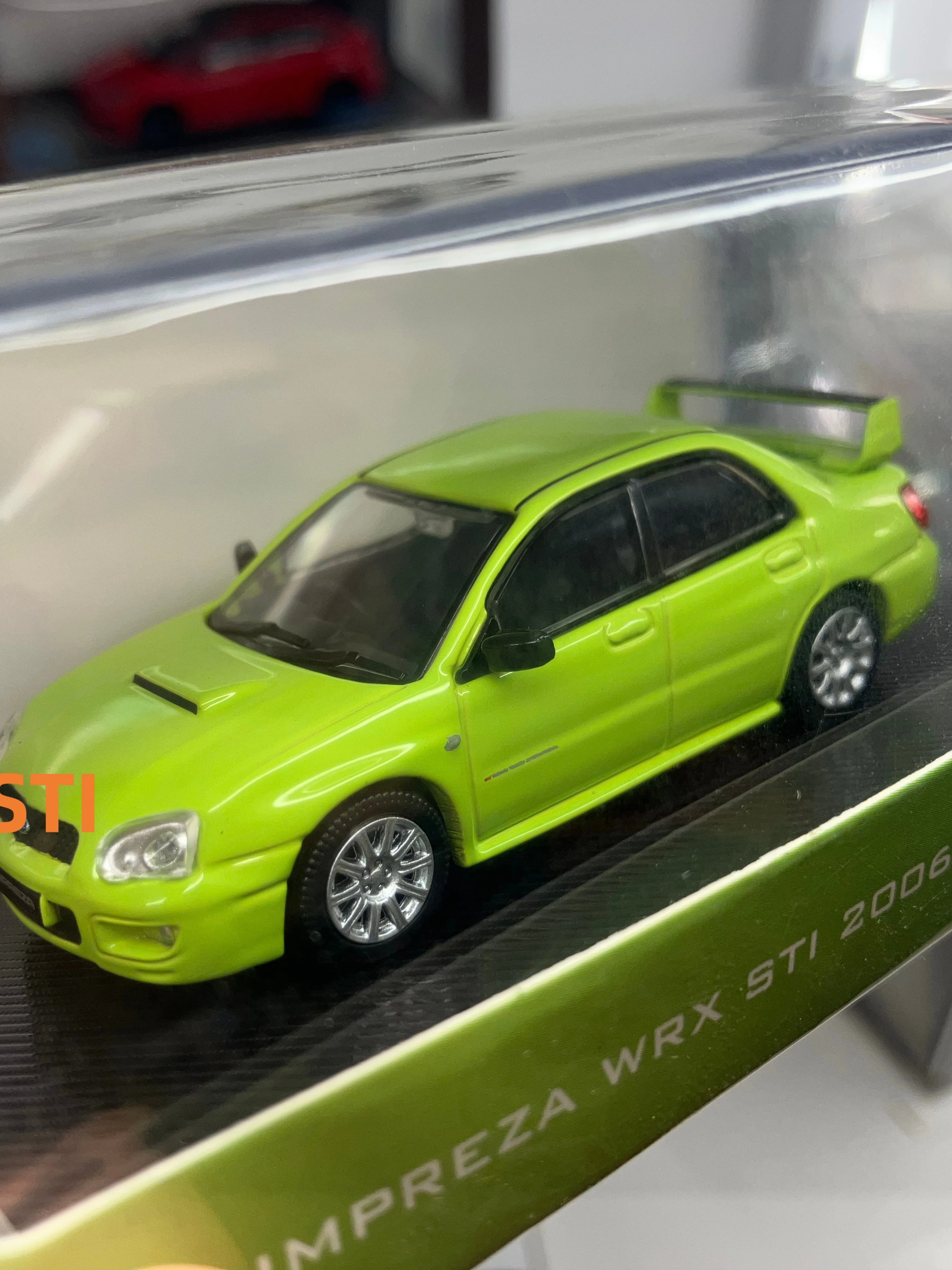 

MC64 1/64 Impreza WRX STI JDM Green Diecast Model Alloy