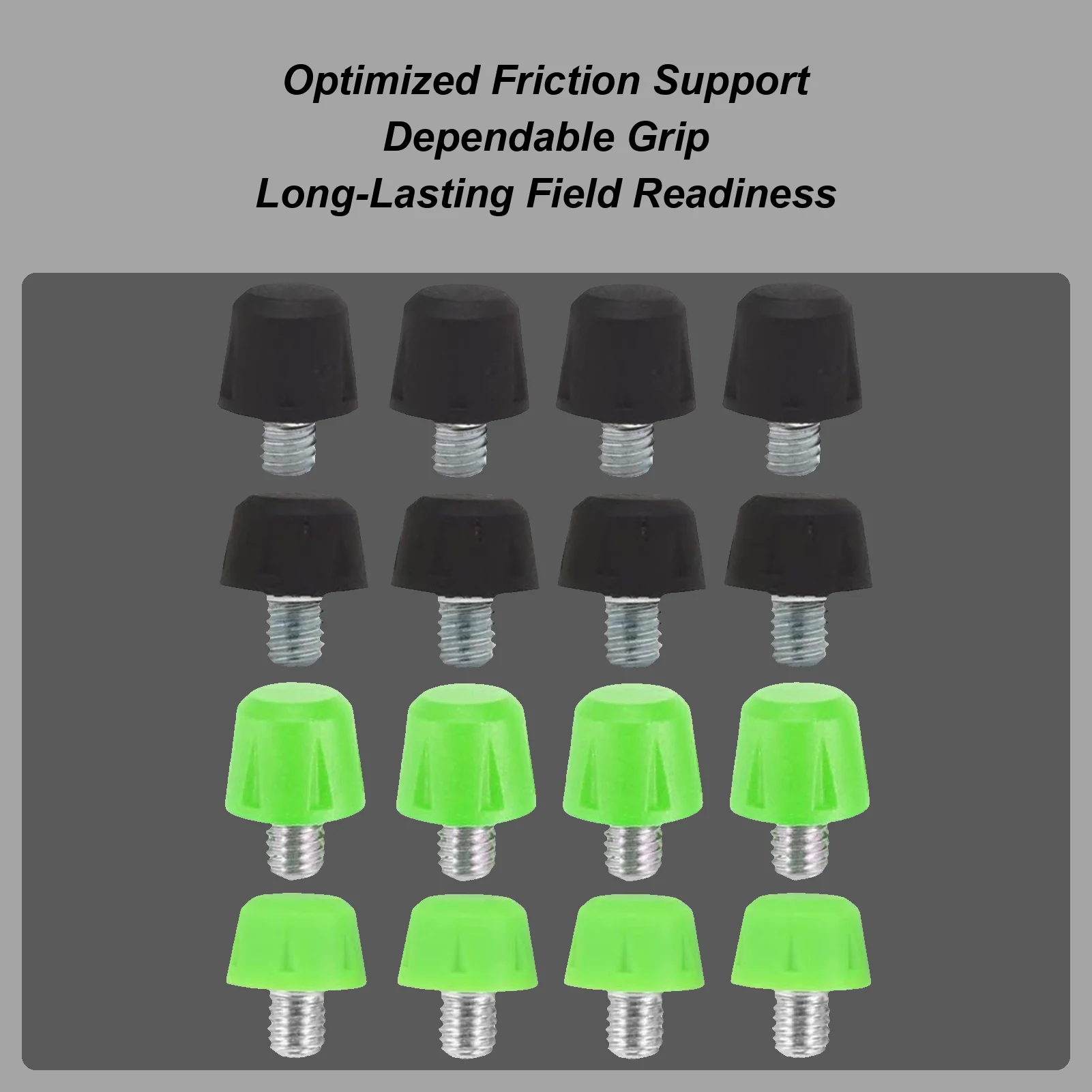 8 peças 8mm + 4 peças 11mm + 1 peça chave de substituição de sapato de futebol picos de qualidade para treinamento de relvado competição interna