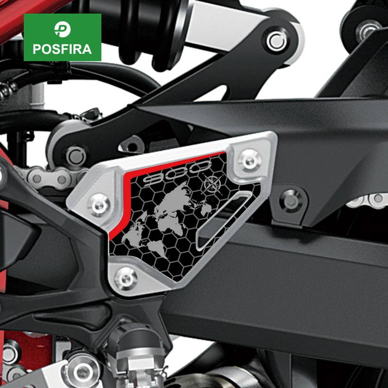 

POSFIRA мотоциклетная подставка для ног, наклейки на панель, виниловая наклейка для Kawasaki Z900 2017-2024 2023 2022 2021 2020 2019 Z 900, аксессуары