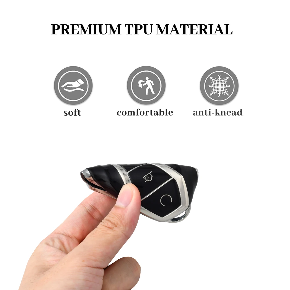Premium BYD TPU Smart Key Case - Tang, Qin Plus, Song Pro - Image 7