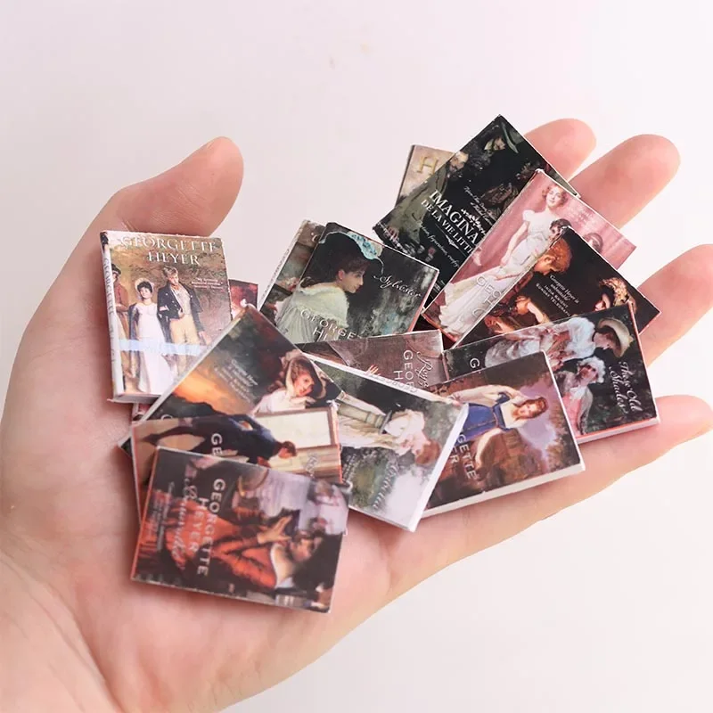 Miniature Scene Mini Books Fashion Magazine Dollhouse Furniture Mini Comic Notebook Doll House Decoration Accessories - Image 5