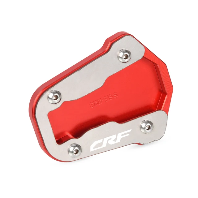 Para honda crf300l crf 300 l crf300 rally suporte lateral placa kickstand pé ampliador suporte extensão anti-skid 2021 2022 2023