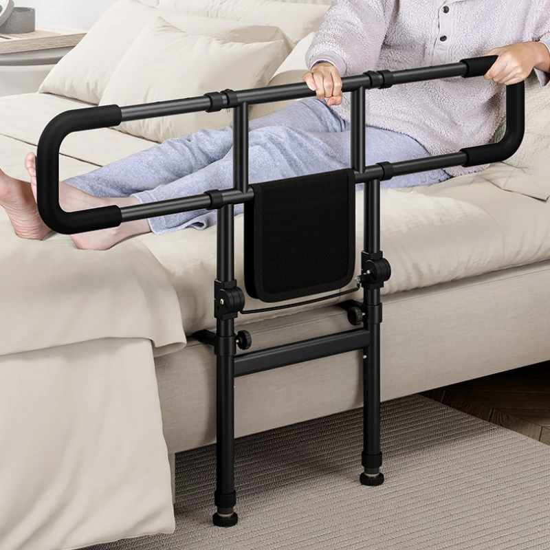 

Stable Widened Anti Fall Bedside Handrail For Elderly Floor Standing Standing Assist Device Get Up Aid Handrail For Home Use