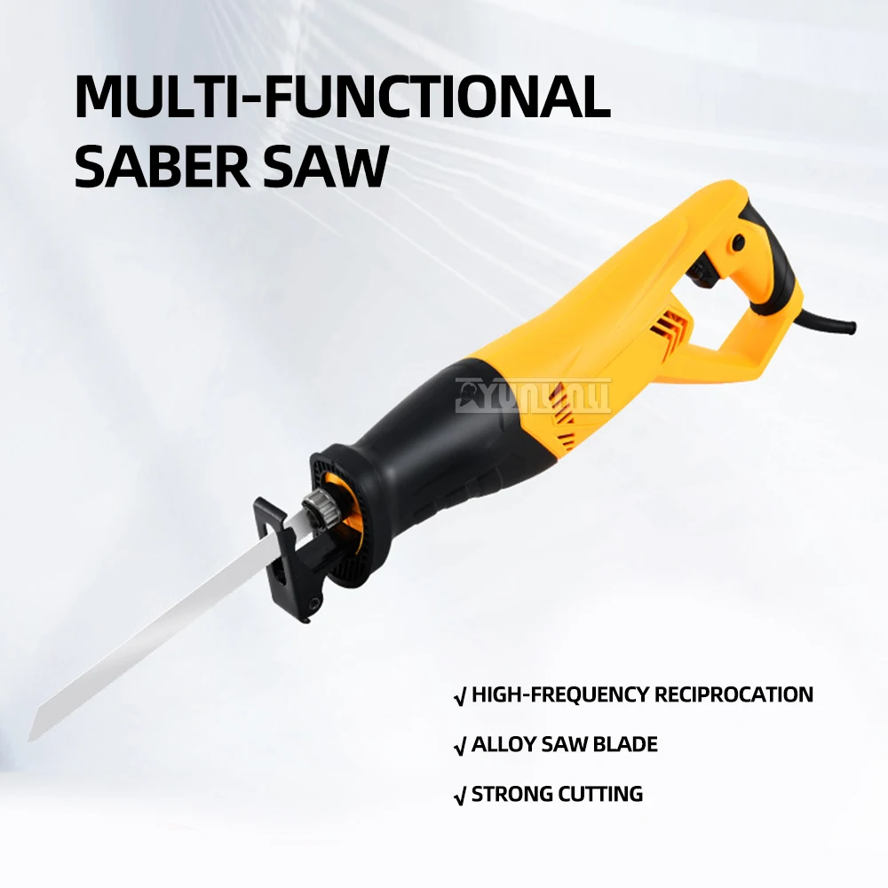 

Reciprocating saw household woodworking tools electric saber saw lithium battery charging saw cutting machine