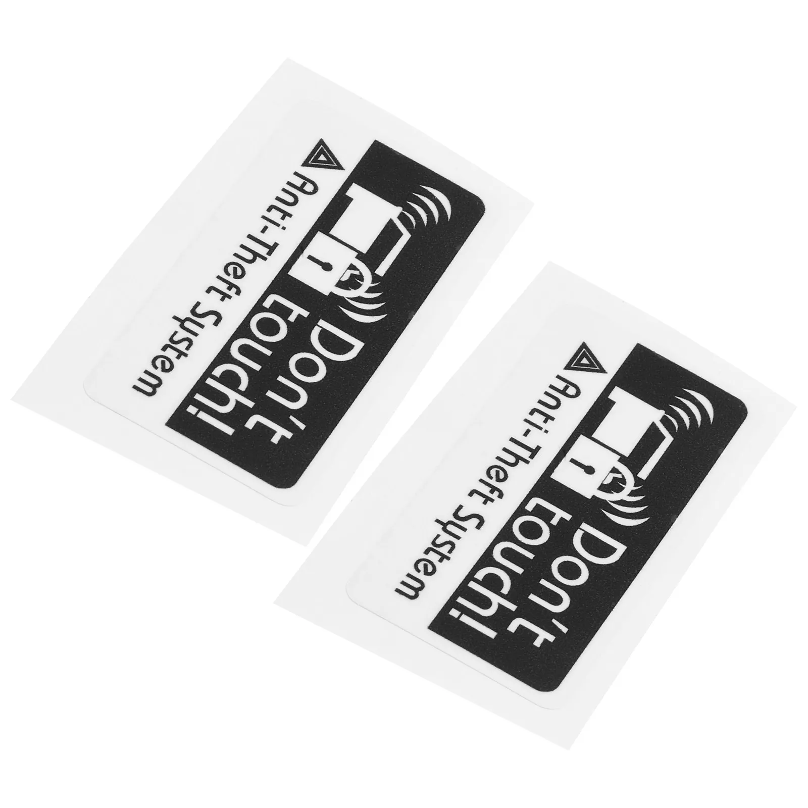 

2Pcs Do Not Touch Car Door Sticker Anti-Theft Warning Decal Vehicle Security Alert Waterproof Weather Resistant Strong Adhesive