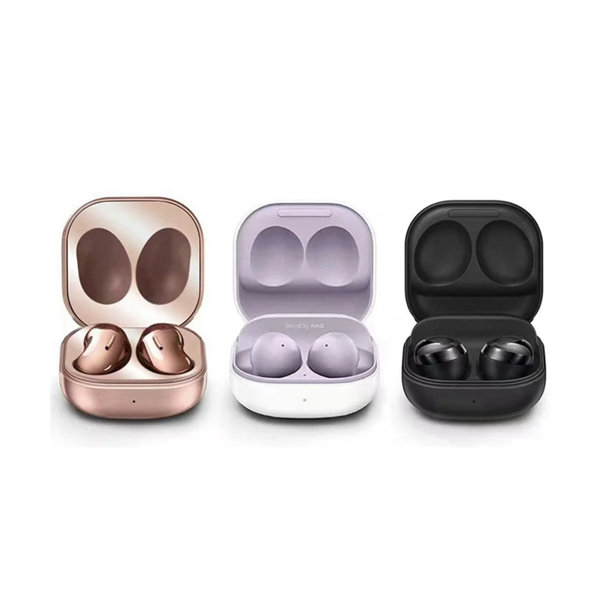 Tpu 블루투스 이어폰 보호 케이스, 버즈 라이브 프로, 2 프로, 2 프로, 블랙 그린