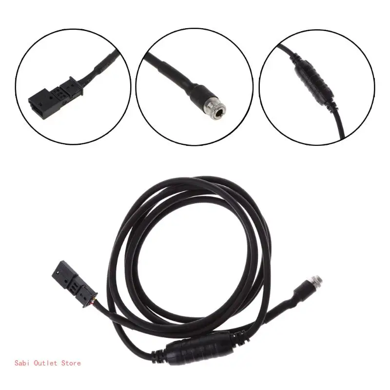 AUX o Input Adapter Female 3 pin Cable For E39 E53 E46 BM54 16:9