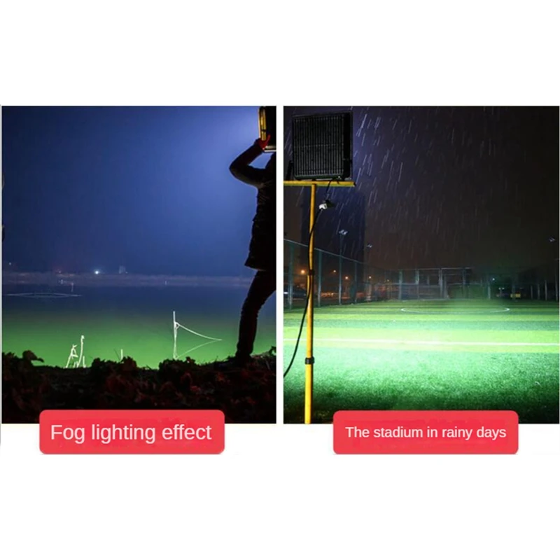 Luz de inundación LED impermeable para exteriores, luz de inundación de seguridad portátil Ip66 para patio y jardín