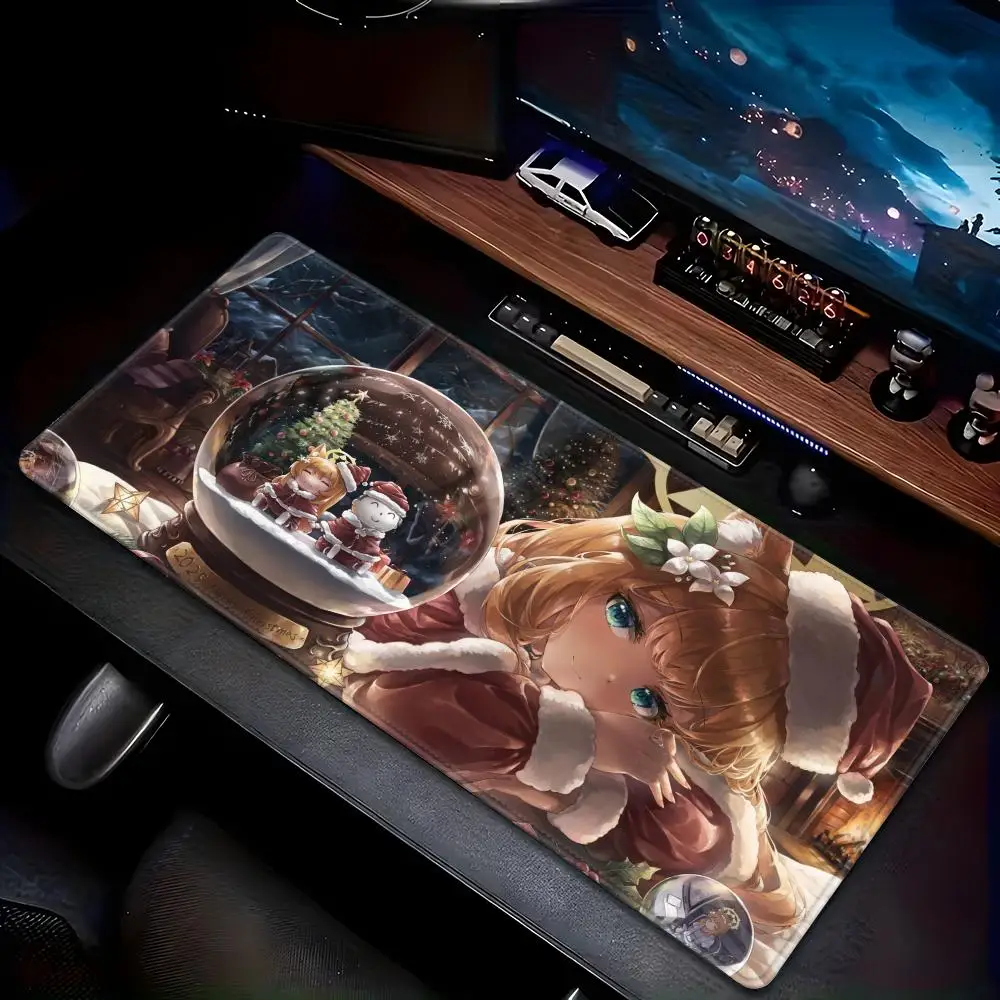 

Blue Archive Anime Mouse Pad - Extended Large Size, Vibrant Game Character Print, Non-Slip Durable Gaming Office Mat for Gamers