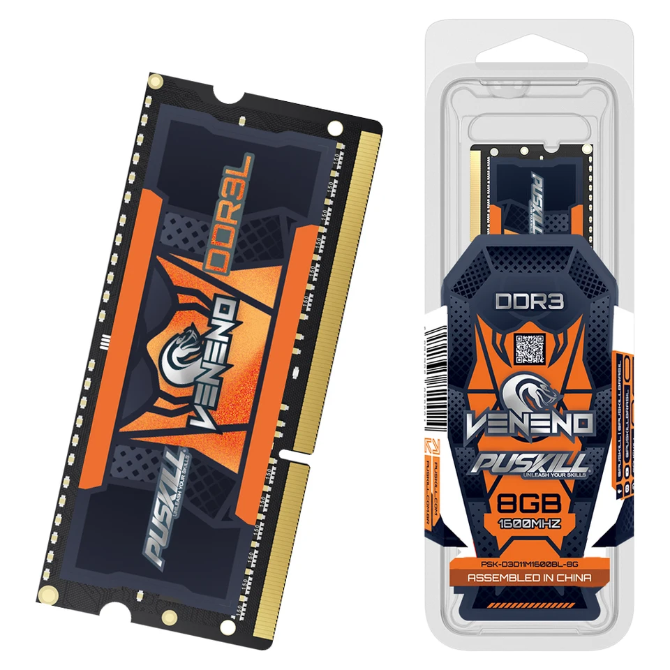 PUSKILL DDR4 Notebook Ram 32GB 16GB DDR3L 8GB 4GB 1.2V 3200MHz
