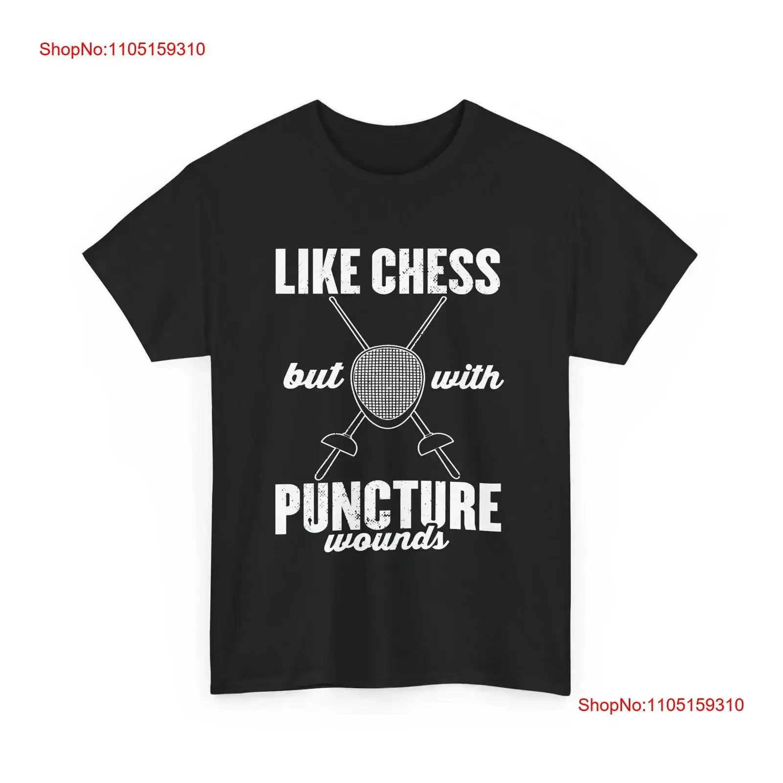 لاعب المبارزة مثل الشطرنج ولكن مع جروح ثقب تي شيرت عتيق مغسول ملابس الشارع الشهير للارتداء اليومي للجنسين متعدد الاستخدامات