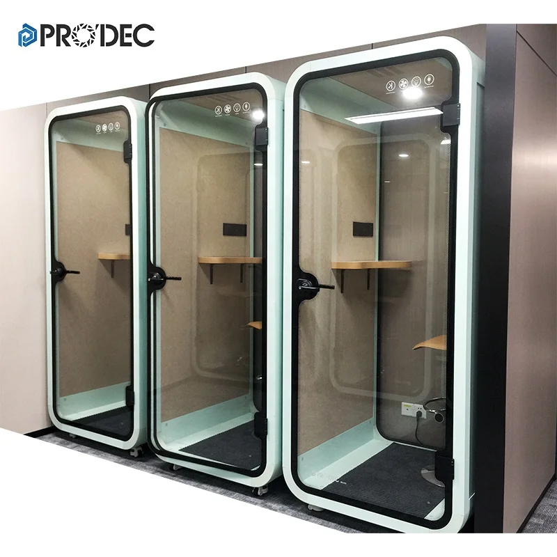 Library Furniture Sound Reduce Office Phone Booth Sound Isolation Calling Pod for Privacy Meeting