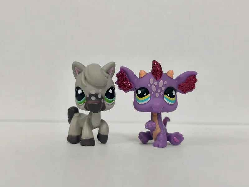 5 шт./лот LPS фигурка кошки, лошади, паука # 1962 # Мини-автомагазин 518, детская игрушка