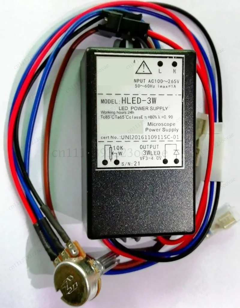 df Microscope Power Module HLED‑3W HLDE‑3WC 1W‑3W LED Dimming Power Supply For 3W LED Lamp Bead Replacement Accessory