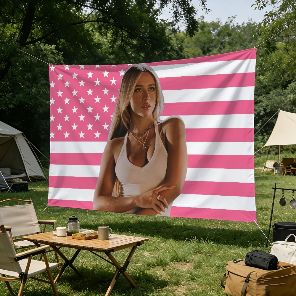Canadian Singer T-Tate M-McRae flag Tapestries Outdoor Parties Bedrooms Living Rooms Dorm Rooms Wall Decor Banners Gifts