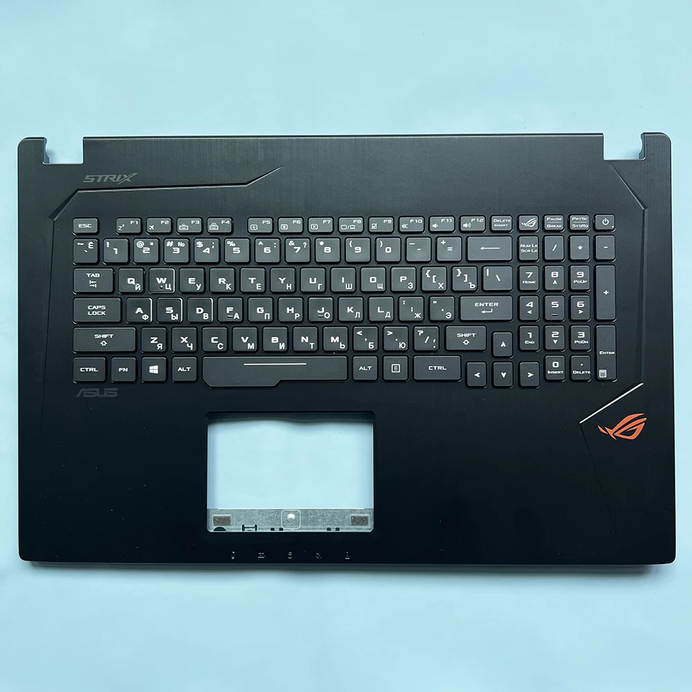 

Русская клавиатура GL753 с русской RGB подсветкой для Asus GL753V GL753VD GL753VE FX753 FX753V FX753VD FX753VE FX753VD с крышкой для упора для рук