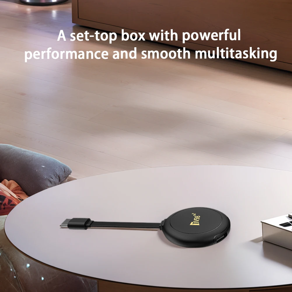 Android 14 Smart TV Box Sprachfernbedienung Set Top Box G31 OPenGL3.2 4K HD TV Video Player für HD-Filme Internetanwendungen