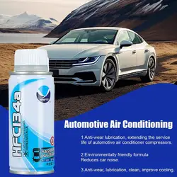 R134a Car Air Conditioning Compressor Refrigeration Oil For Refrigerant Snow Seeds For Car Rear Bumper Trailer Cap Plug Automobi