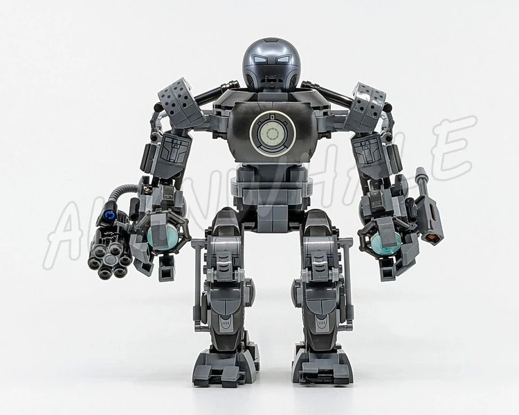 497pcs Super Fighter Revenger Iron Monger Mayhem Mech Mechanical Monster 60089 Building Blocks Toy Compatible With Model