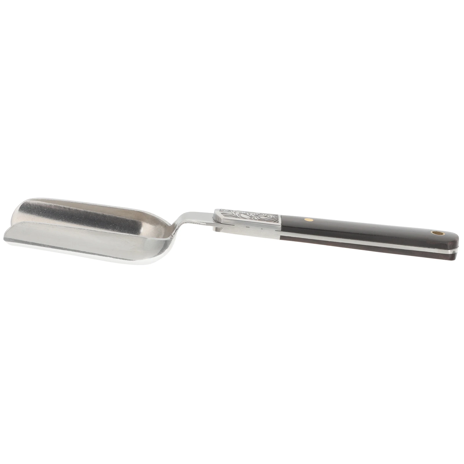 

Tea Scoop Loose Leaf Coffee Bean Small Candy Metal Wooden Retro Kitchen Utensil Practical Tool Easy Maintenance