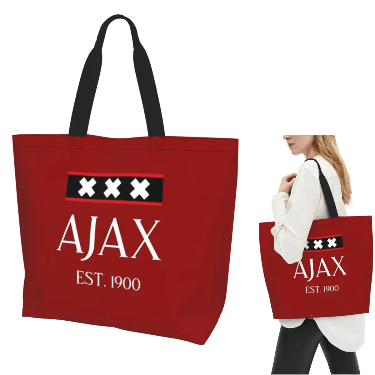 

Ajax Bob Marley12 Сумка для покупок Холщовая сумка на плечо большой вместимости Сумка-шоппер для продуктов для женщин