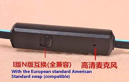 Vmota-Auscultadores Universais de Controlo de Volume, Cabo Áudio, Microfone, Linha Estendida, Branco, Apple,Android e Mais, 3.5mm, 1.0 m