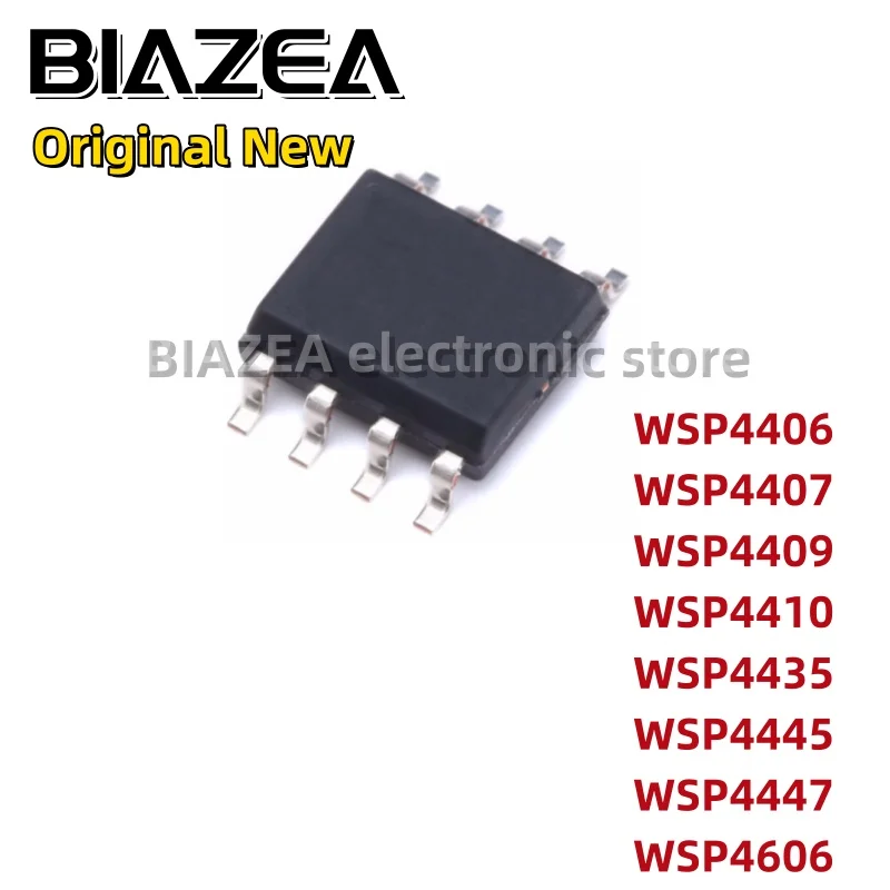 Chipset SOP8, WSP4406, WSP4407, WSP4409, WSP4410, WSP4435, WSP4445, WSP4447, WSP4606, 1 pc