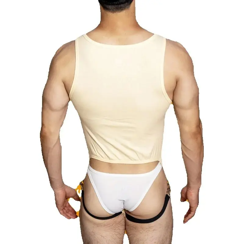 Faja Para Hombre Sexy Corset Men's Panties Body Shapewear Underwear Comfortable Modal Chest Binders Shapers Muscle Men's Thongs