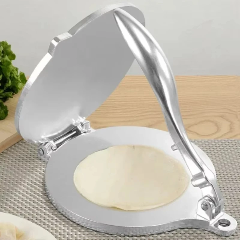 Prensa para tortillas de 16/20cm, aleación de aluminio, Manual, para hacer pasteles de Pizza, herramienta de prensado de masa para Tortillas, accesorios de cocina