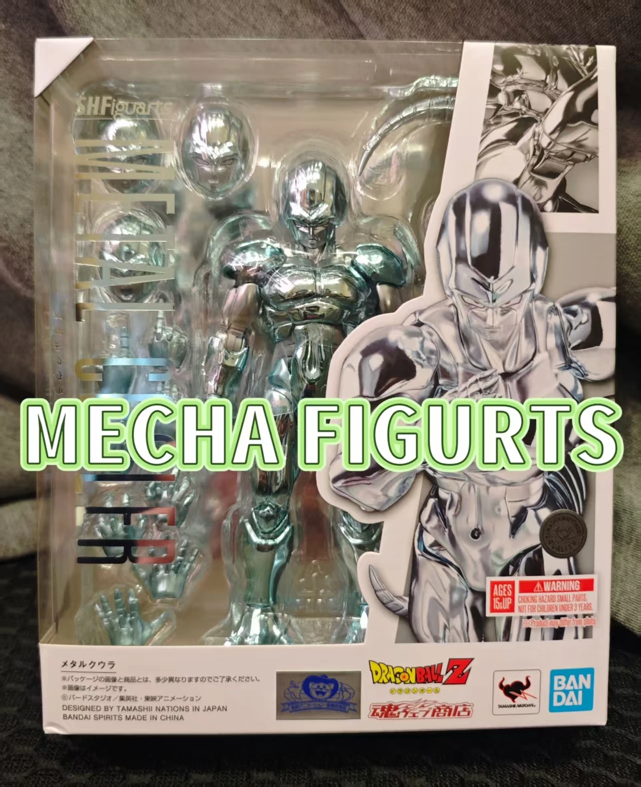 

Bandai Dragon Ball Z S.H.Figuarts Metal Cooler Action Figure Model Toy