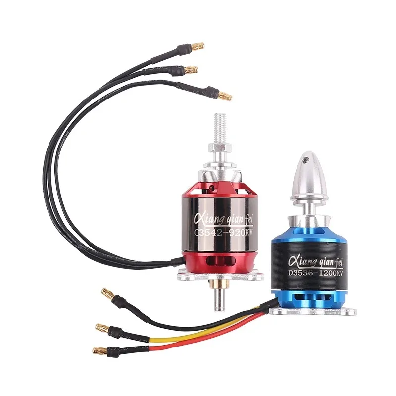 

Brushless Motor D3536(2814)1200KV D3542(2820)920KV High Load Motor Engine for RC Aircraft X8 FX61 Fixed Wing Glider