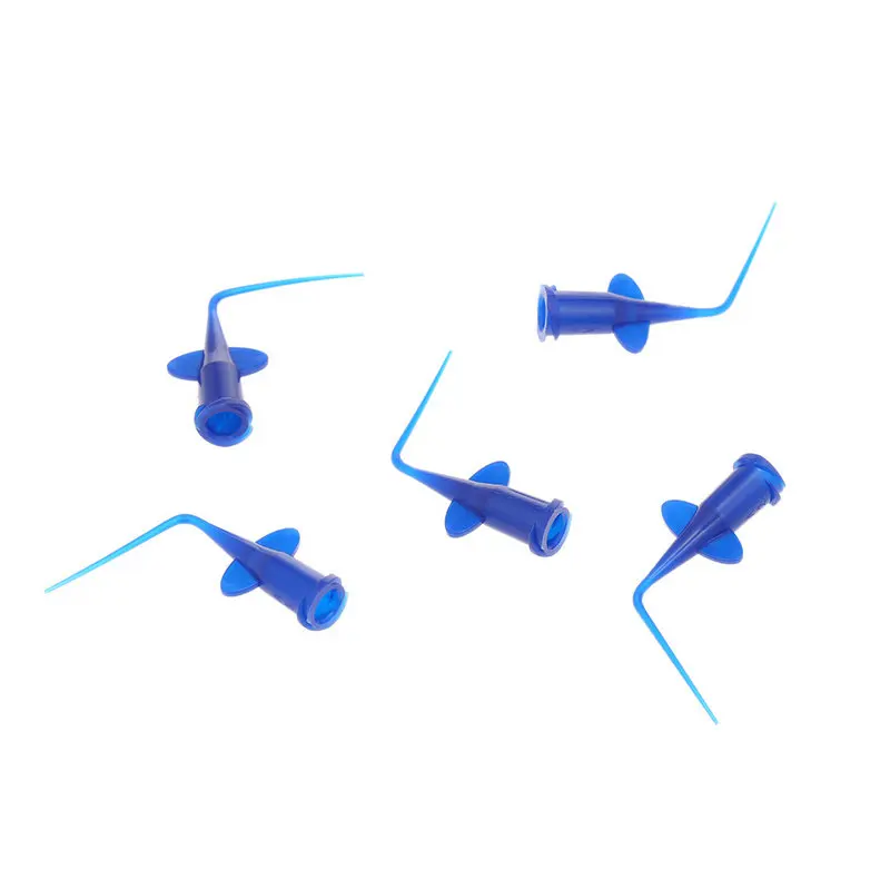 Puntas de enjuague desechables de 10 piezas para irrigación, jeringa para blanqueamiento Dental, punta de enjuague de resina compuesta Flexible,